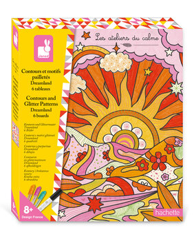 Janod Janod Atelier - Countouren en Glittermotieven Droomland