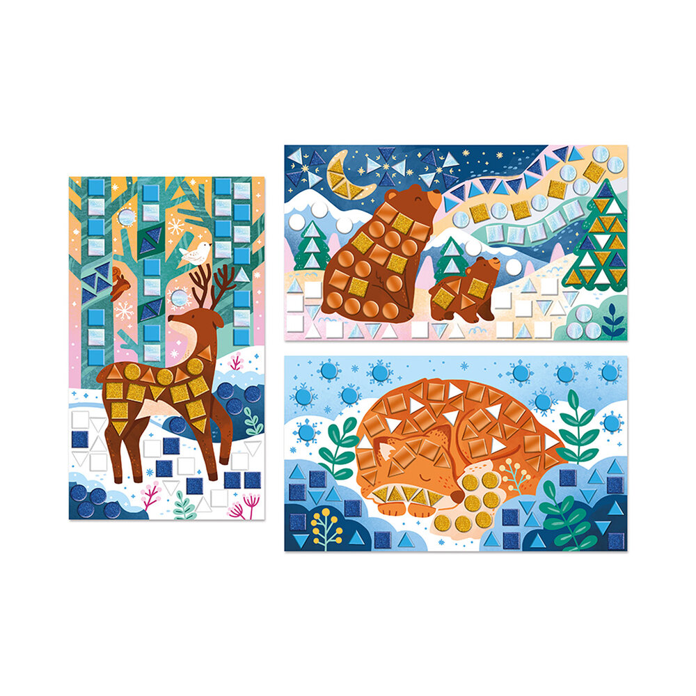 Janod Janod Atelier - Winter Mozaiek Janod Janod Atelier - Winter Mozaiek