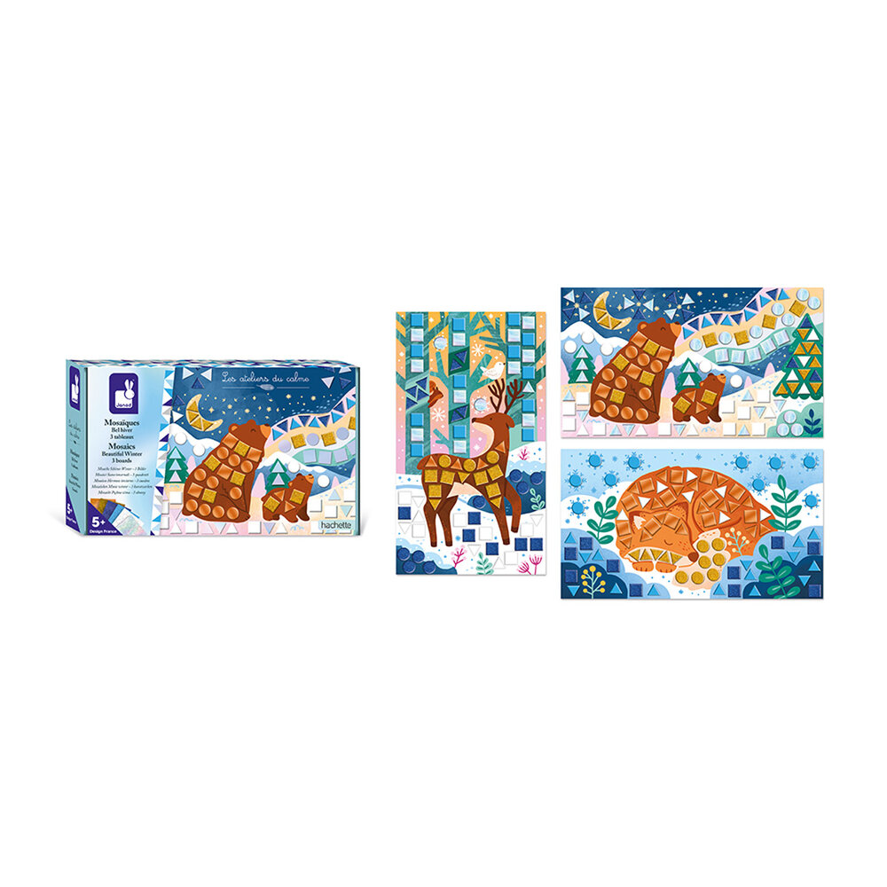 Janod Janod Atelier - Winter Mozaiek Janod Janod Atelier - Winter Mozaiek