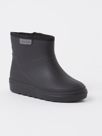 En Fant Gevoerde regenlaarzen - thermo boots short - 106 Black