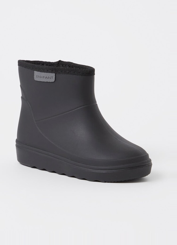 En Fant Gevoerde regenlaarzen - thermo boots short - 106 Black