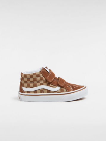 Vans SK8T-Mid Reissue V Neutral Checkerboard Brow