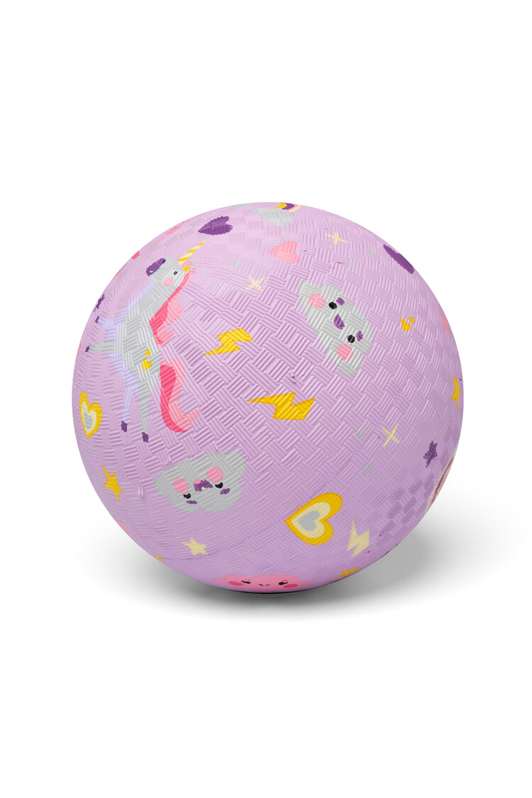 Little L Rubber bal groot 18cm - eenhoorn