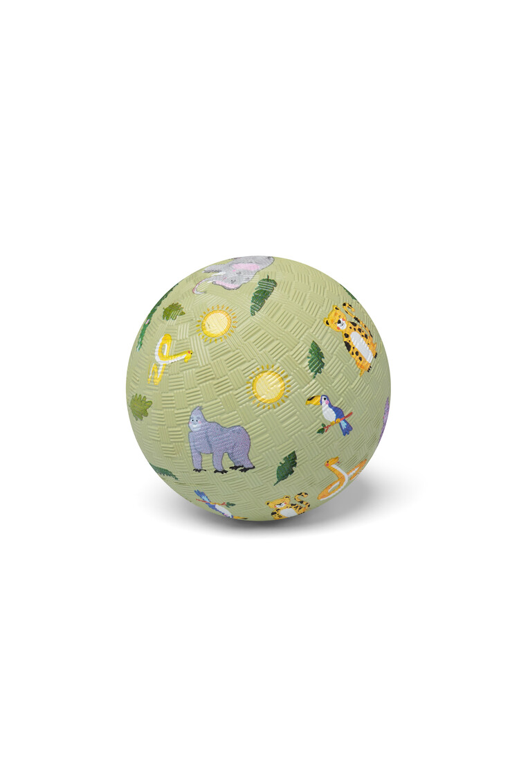 Little L Rubber bal klein 13 cm - jungle