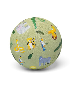 Little L Rubber bal groot 18cm - jungle