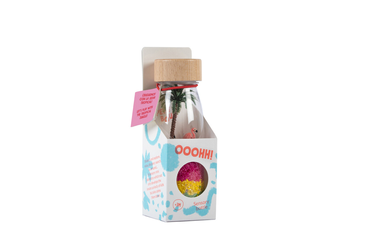 Petit Boum Sensorische fles - Flamingo Petit Boum Sensorische fles - Flamingo