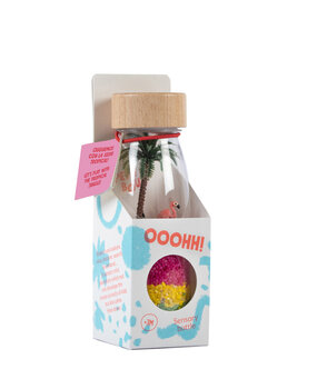 Petit Boum Sensorische fles - Flamingo