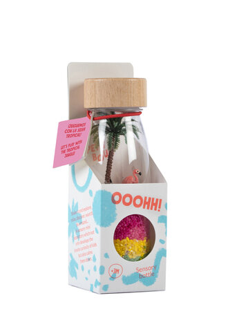 Petit Boum Sensorische fles - Flamingo