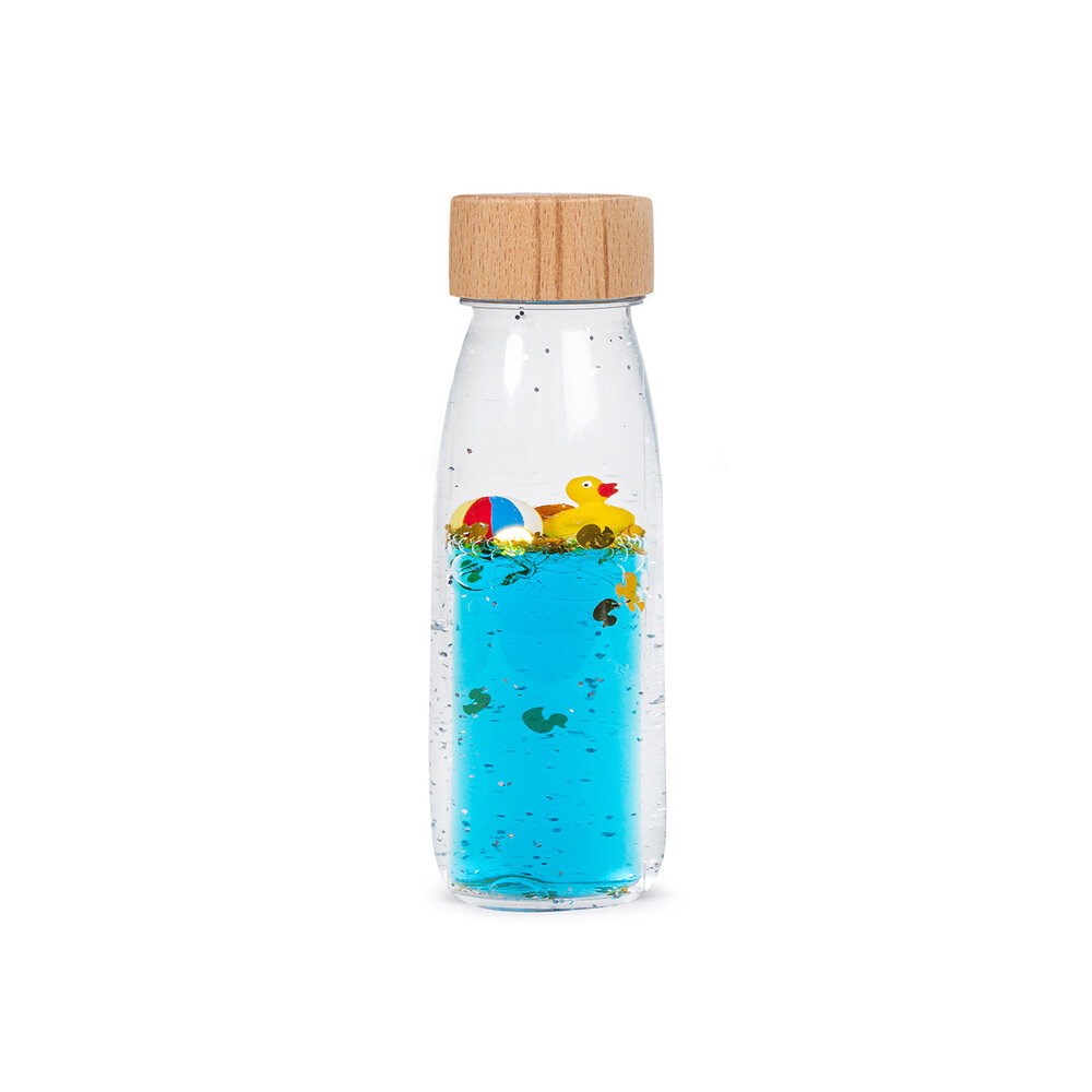 Petit Boum Sensorische fles - Eend Petit Boum Sensorische fles - Eend