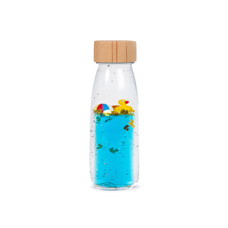 Petit Boum Sensorische fles - Eend Petit Boum Sensorische fles - Eend