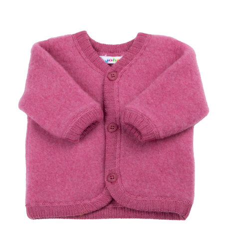 Joha 16592 71616290 Cardigan wollen jasje roze Joha 16592 71616290 Cardigan wollen jasje roze