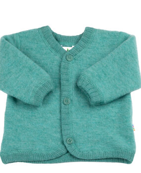 Joha 16592 716 16292 Cardigan wollen jasje mint groen