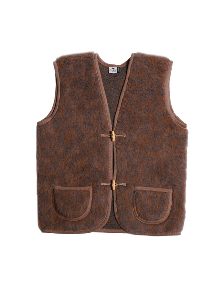 Alwero Bodywarmer alpen junior panther camello