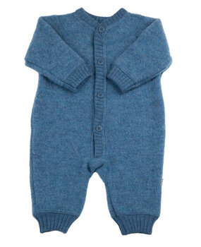 Joha 37971 716 16293 Wolfleece jumpsuit blauw Joha 37971 716 16293 Wolfleece jumpsuit blauw