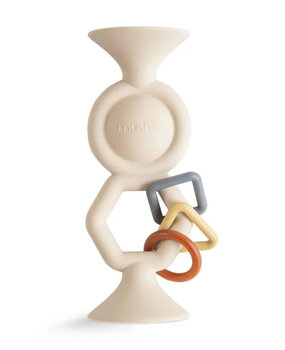 Mushie Hexapop suction toy - shifting sand Mushie Hexapop suction toy - shifting sand