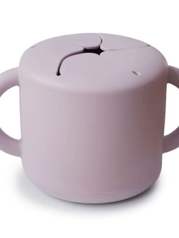 Mushie Snack cup - soft lilac