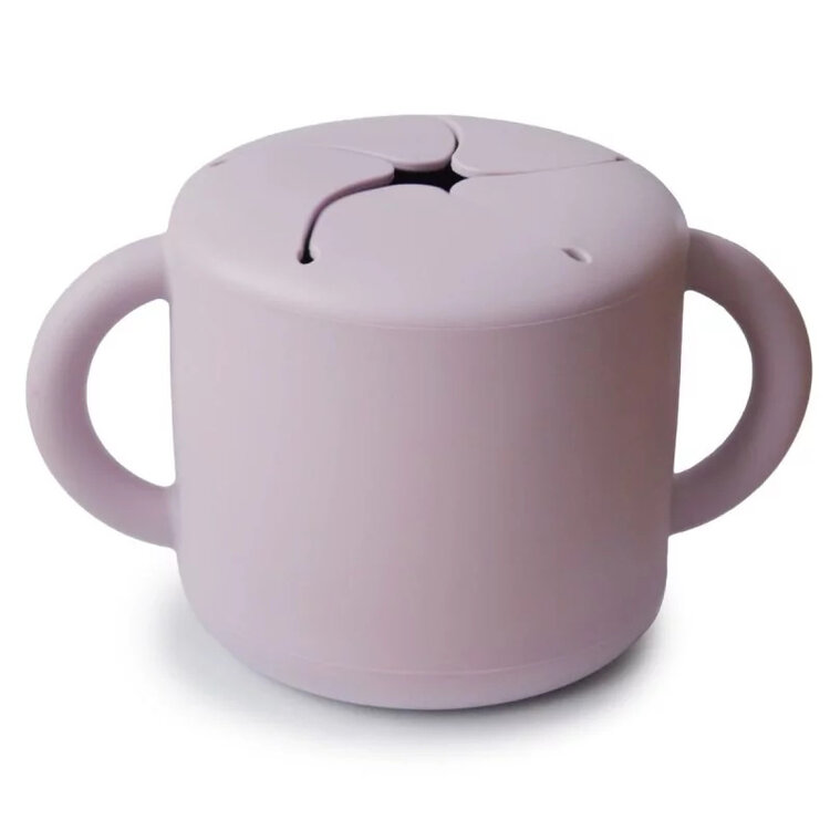 Mushie Snack cup - soft lilac