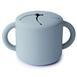 Mushie Snack cup - powder blue Mushie Snack cup - powder blue