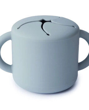 Mushie Snack cup - powder blue Mushie Snack cup - powder blue
