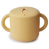 Mushie Snack cup - pale daffodil Mushie Snack cup - pale daffodil