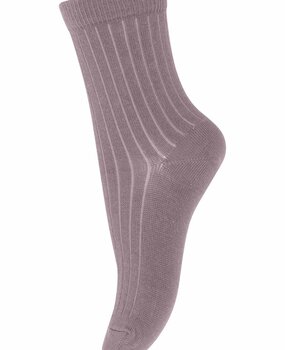 MP Denmark 10 718 33 Wool rib socks dark purple dove MP Denmark 10 718 33 Wool rib socks dark purple dove