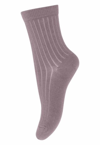 MP Denmark 10 718 33 Wool rib socks dark purple dove MP Denmark 10 718 33 Wool rib socks dark purple dove