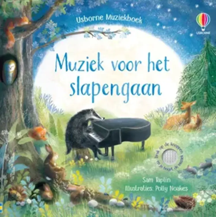 Geluidenboek: muziek voor het slapengaan 0+