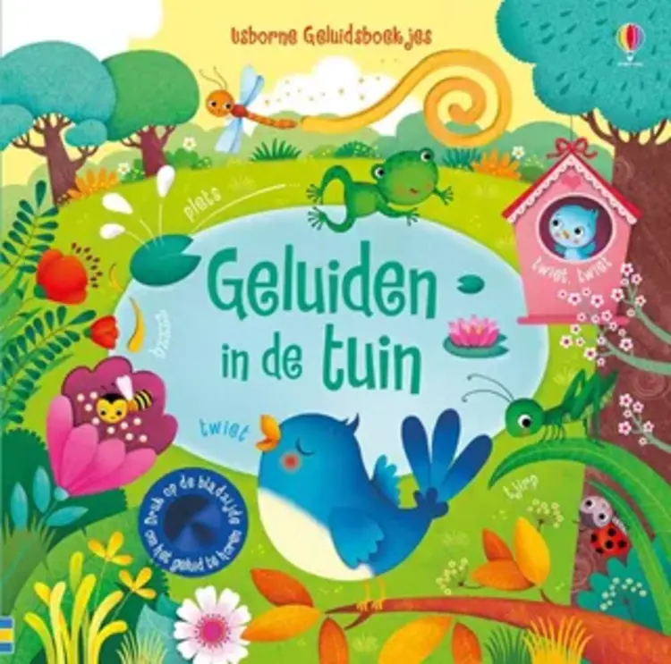 Geluidenboek: in de tuin 1+