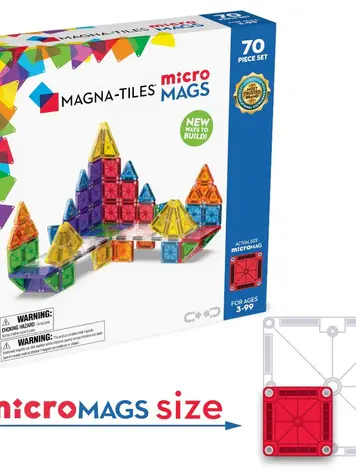 Magna Tiles Micro Mags 70 stuks
