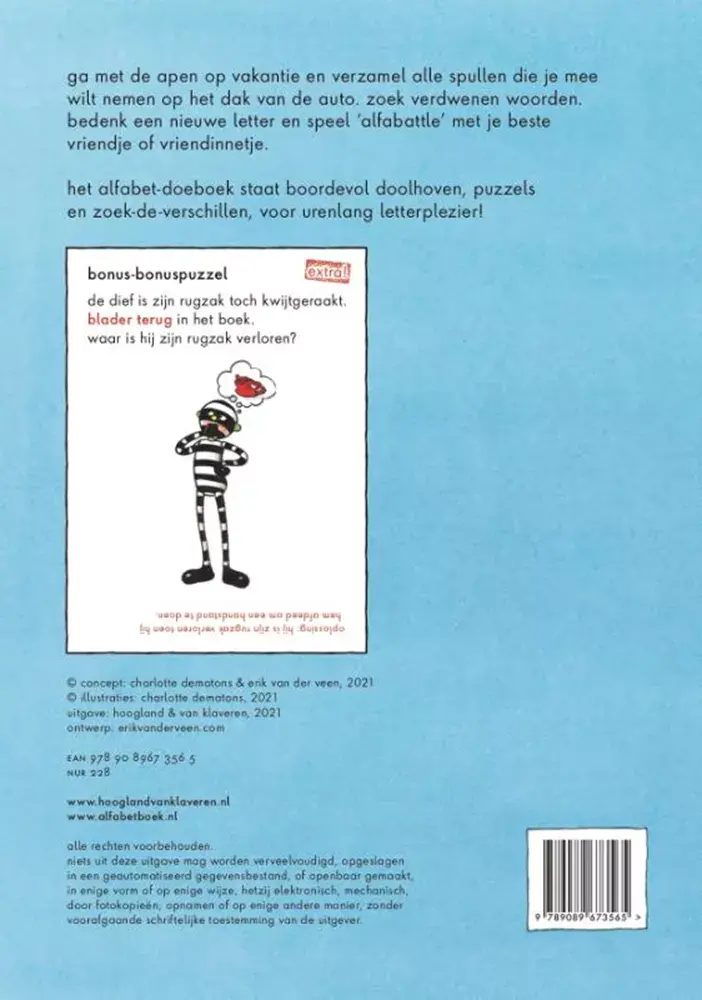 Alfabet doeboek 4+