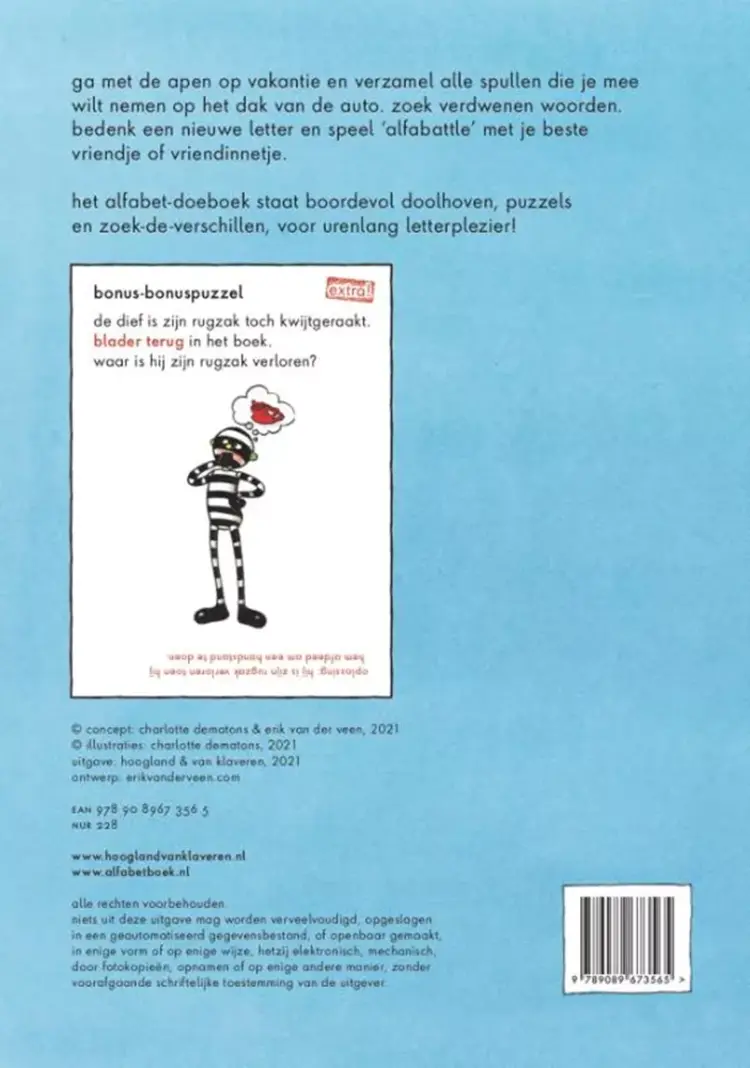 Alfabet doeboek 4+