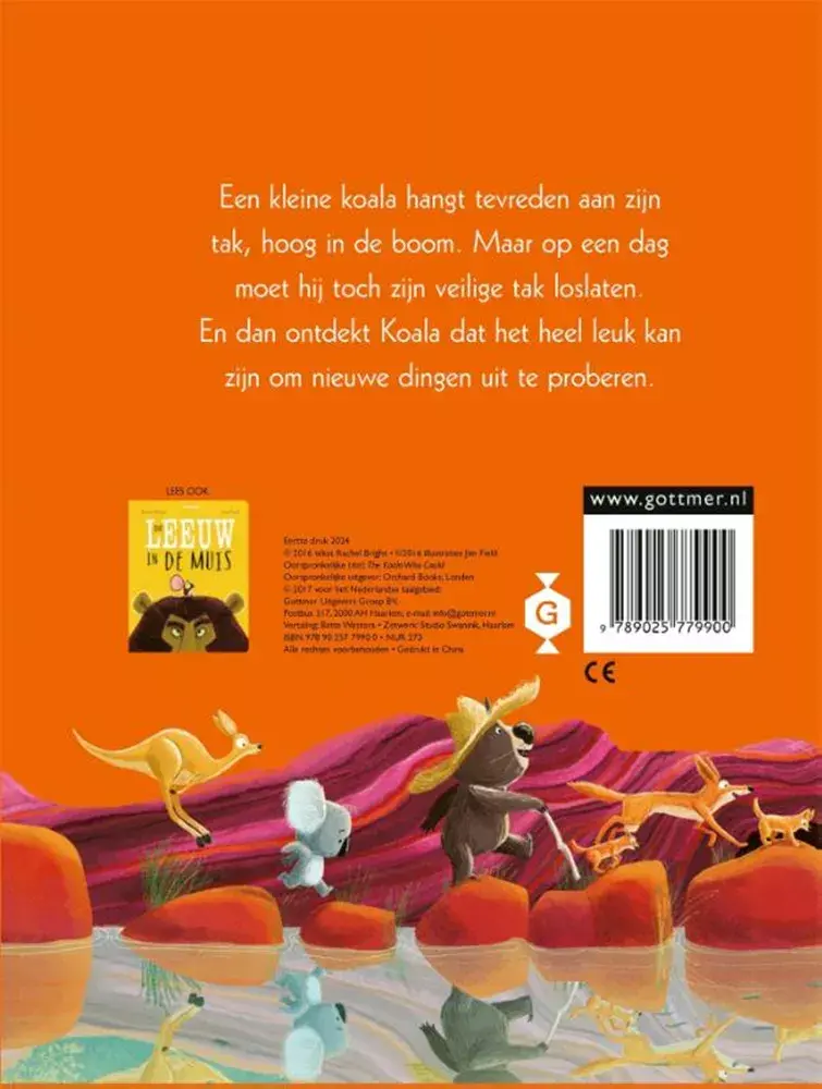 Boeken Laat maar los, koala (kartonboek) 3+ Boeken Laat maar los, koala (kartonboek) 3+