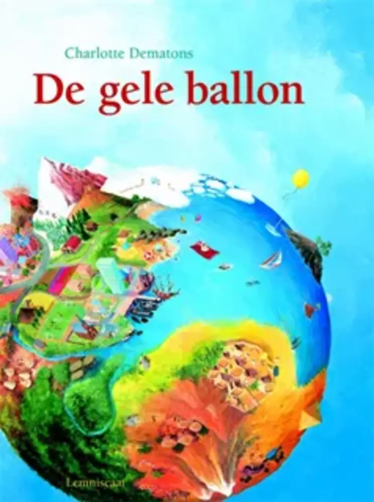 De gele ballon (karton) 3+