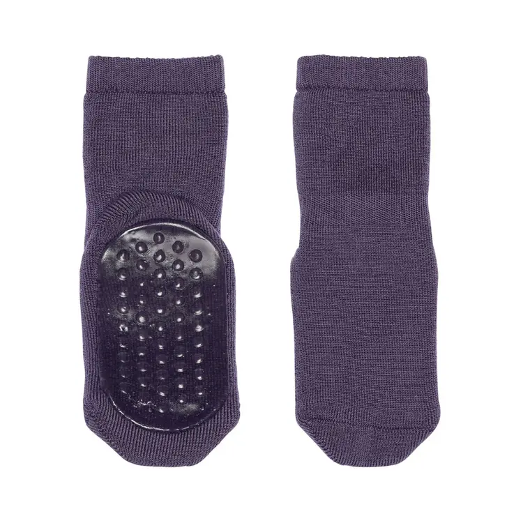 MP Denmark 10 7951 170 Wool socks anti slip vintage grape