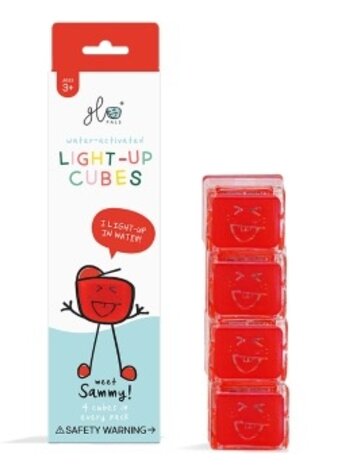 Glo Pals Light up cubes - sammy