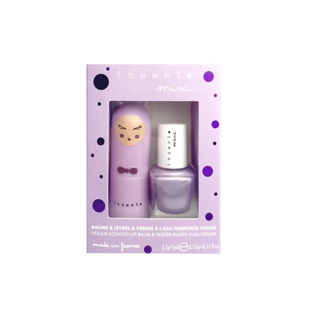 Inuwet Lippenbalsem + nagellak marshmallow