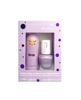 Inuwet Duo box lippenbalsem + nagellak Marshmallow Inuwet Duo box lippenbalsem + nagellak Marshmallow
