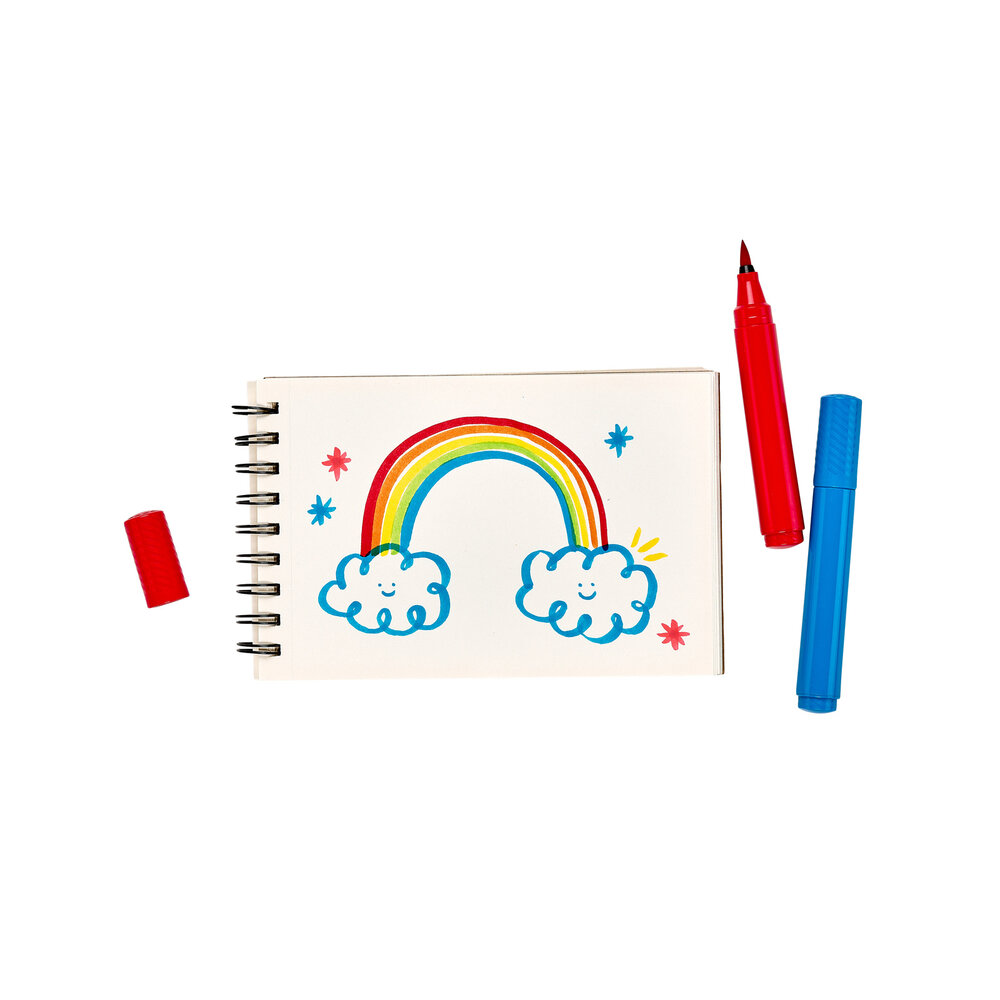 Ooly Ooly - Big Bright Brush Markers Ooly Ooly - Big Bright Brush Markers