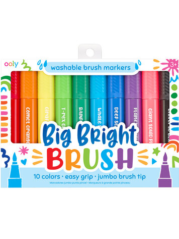 Ooly Ooly - Big Bright Brush Markers