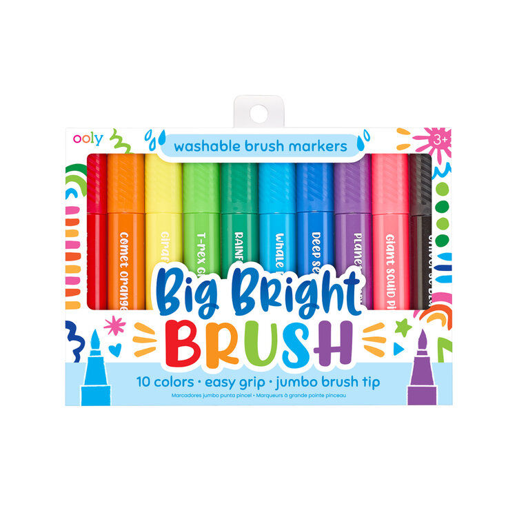 Ooly Ooly - Big Bright Brush Markers