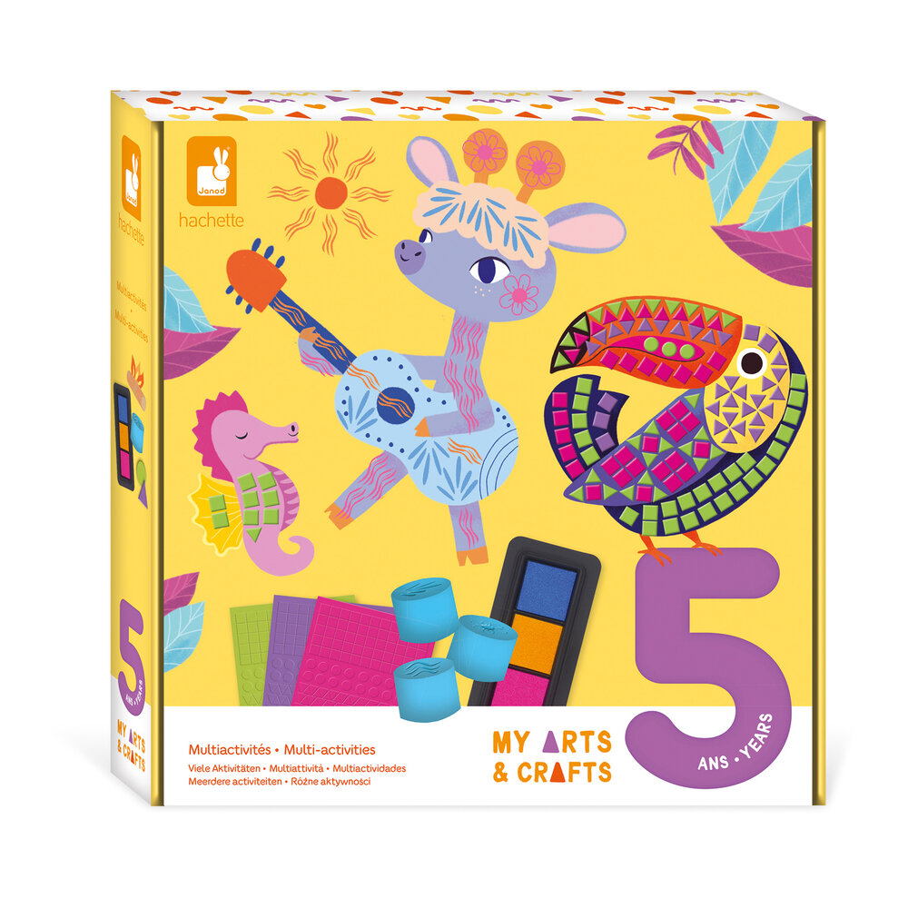 Janod Janod Atelier - 5 jaar - multi activiteiten Janod Janod Atelier - 5 jaar - multi activiteiten