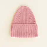 Hvid Beanie Fonzie KIDS - Bubblegum