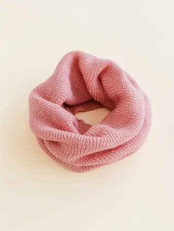 Hvid Tube Scarf Gigi - Bubblegum