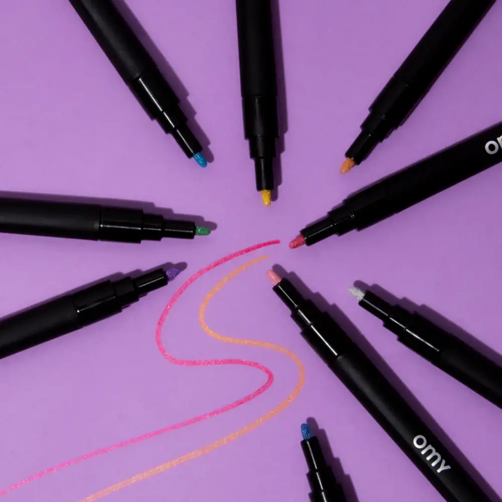 OMY Glitter markers - glitterstiften OMY Glitter markers - glitterstiften