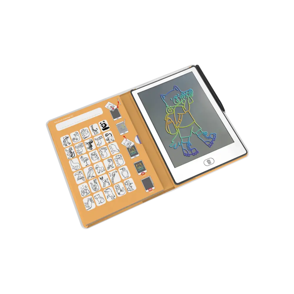 Kidywolf Kidydraw Mini tekenbord 30 Dieren Kidywolf Kidydraw Mini tekenbord 30 Dieren