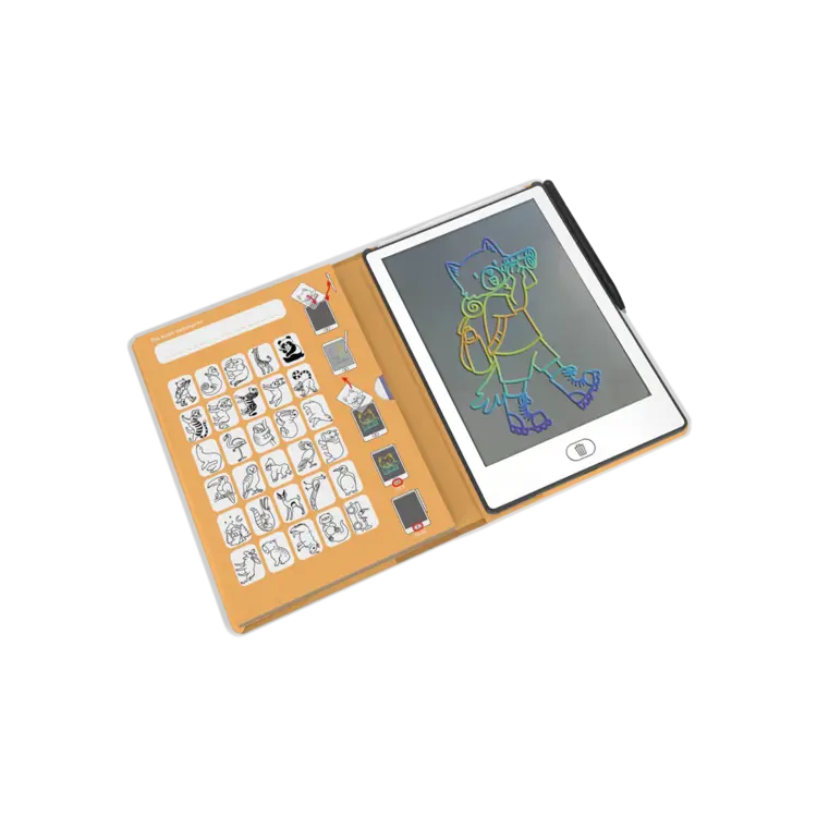 Kidywolf Kidydraw Mini tekenbord 30 Dieren