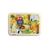 Janod Chunky puzzel dierentuin dieren