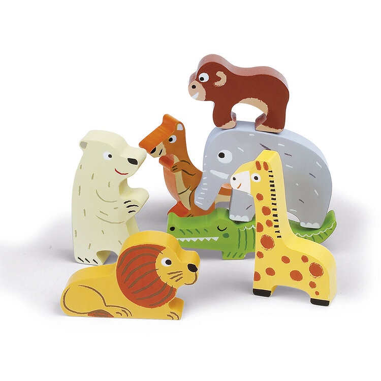 Janod Chunky puzzel dierentuin dieren