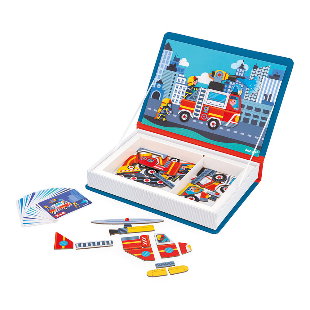 Janod Magnetibook - Brandweer Janod Magnetibook - Brandweer