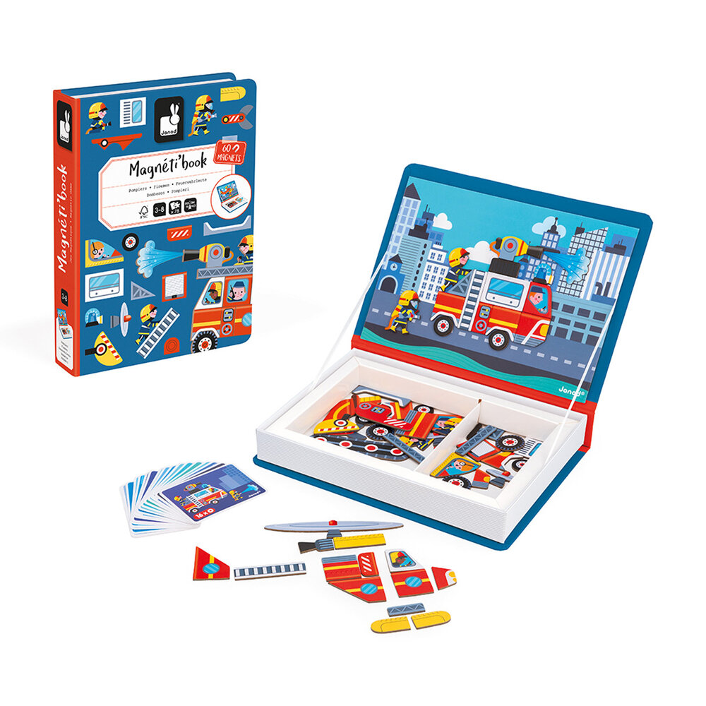 Janod Magnetibook - Brandweer Janod Magnetibook - Brandweer